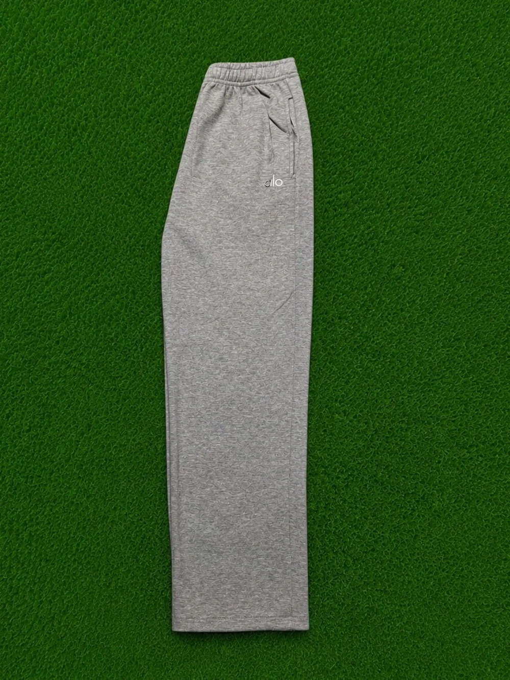 ALO Accolade QZ Pullover & Sweatpants Heather Gray Set Sizes S,M,L *UNISEX*